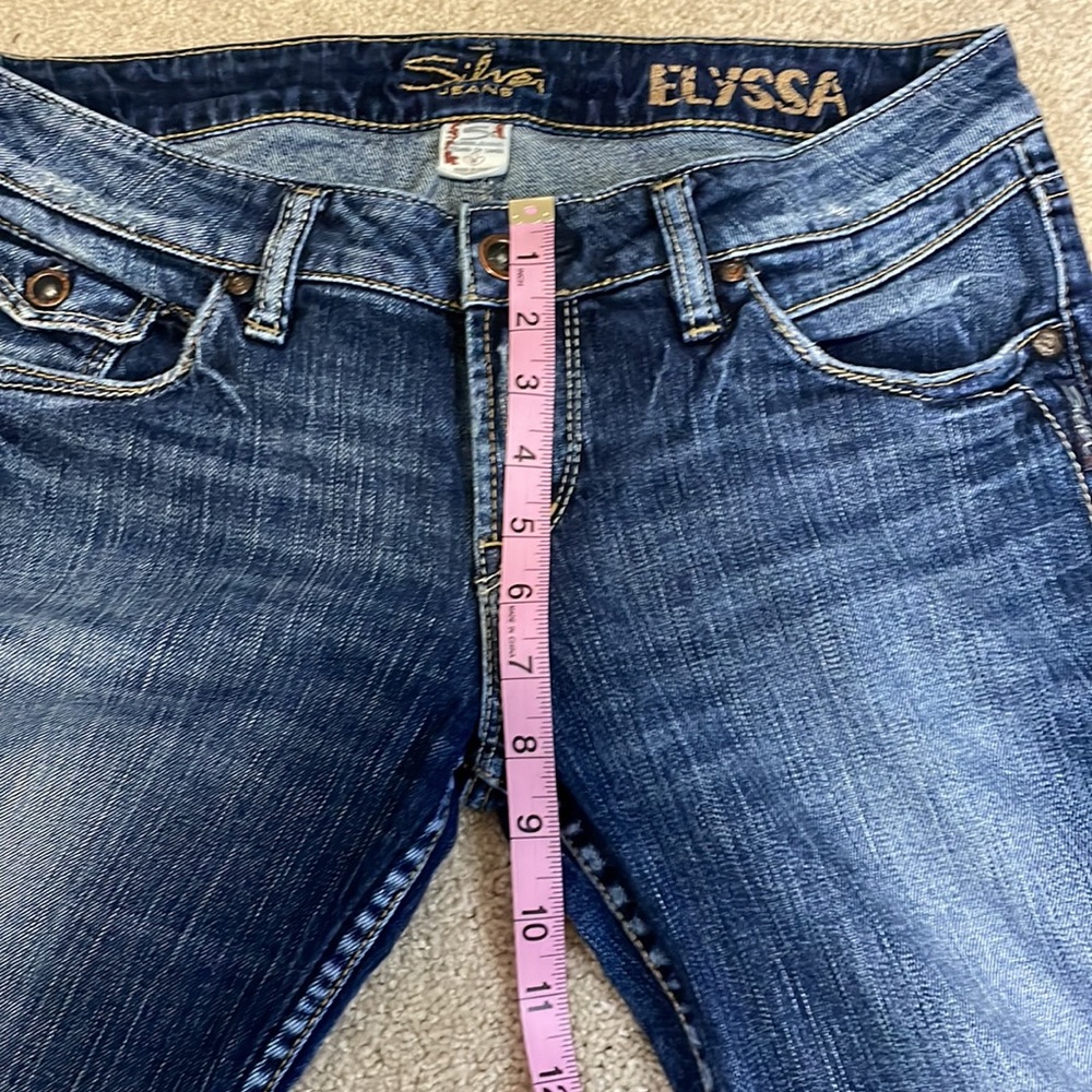 Silver Elyssa Capris Size 30 - image 6